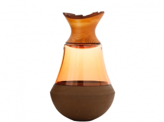 スタッキングベッセル ピーチ and ブラック1