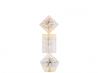 ORIGAMI アートオブジェ H.30 natural1