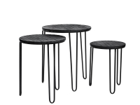 ウッデンサイドテーブルセット