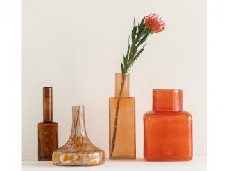 アルバキャンドルホルダー ブラウン