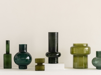 アルバキャンドルホルダー グリーン