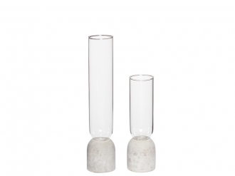 ガラスベース コンクリートボトム1