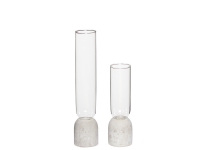 ガラスベース コンクリートボトム