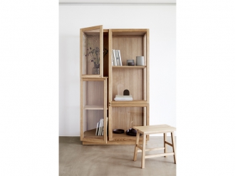 ガラスブックエンド  3スタンド