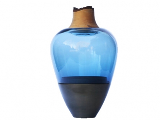 スタッキングベッセル ブルーグリーン and パティーナ1