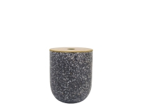 テラゾキャンドルポット