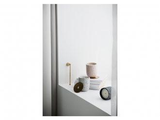 テラゾキャンドルポット