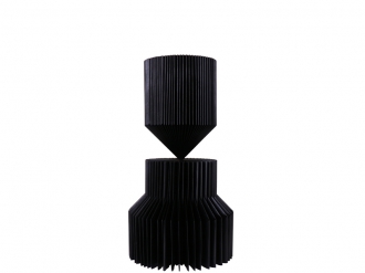 ORIGAMI アートオブジェ H.40 BK1