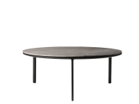 コーヒーテーブル Φ90 ライトグレーマーブル