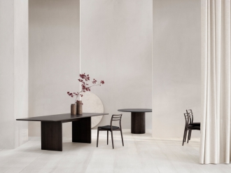 キャビン スクエア テーブル ダークオーク