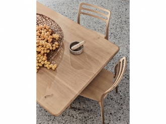 キャビン スクエア テーブル ダークオーク