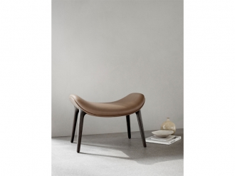 ロッジ ラウンジチェア フットスツール ダークオーク