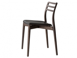 キャビンチェア ダークオーク1