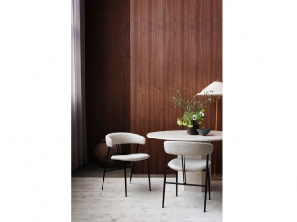 バイオリンダイニングチェア フルアップホルスタード