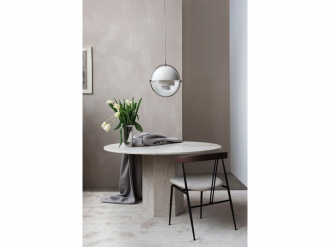 バイオリンダイニングチェア シートアップホルスタード・ウッドバックレスト