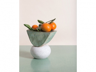 アッシュベース L グリーン/ホワイト