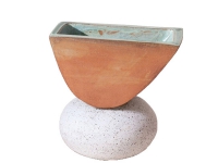 アッシュベース L レッド/ホワイト