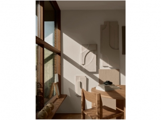 セリフレリーフ L オフホワイト