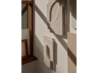 セリフレリーフ L オフホワイト