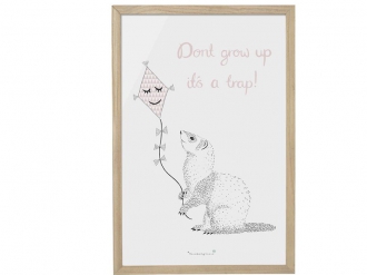 Don't grow...キッズアートフレーム1