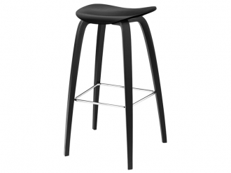 2D バースツール  ウッドベース