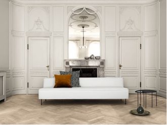 モダンラインソファ