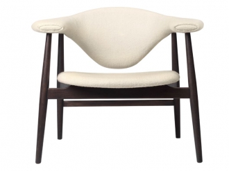 マスキュロ ラウンジチェア ウッドベース