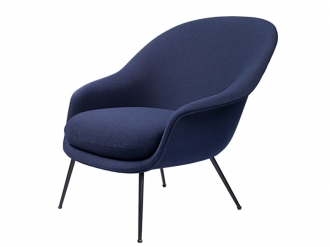 バット ラウンジチェア コニックベース ロウバック