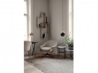 バット ラウンジチェア コニックベース ロウバック