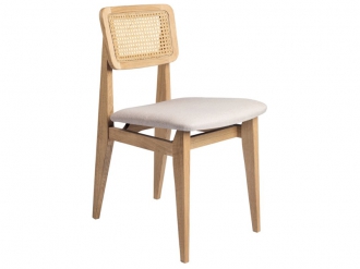 C-Chair ダイニングチェア フレンチケーン シートアップホルスタード