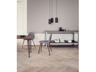 3D ダイニングチェア ウッドベース フルアップホルスタード