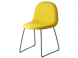 3D ダイニングチェア スレッジベース フルアップホルスタード