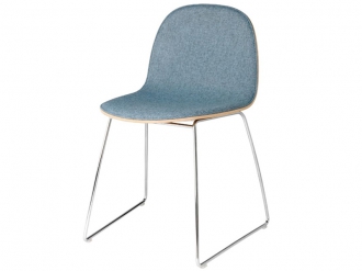 2D ダイニングチェア スレッジベース フロントアップホルスタード