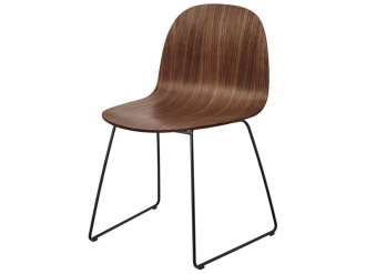 2D ダイニングチェア スレッジベース アンアップホルスタード