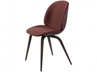 ビートル ダイニングチェア ウッドベース フロントアップホルスタード