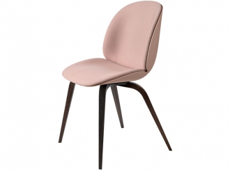 ビートル ダイニングチェア ウッドベース フロントアップホルスタード