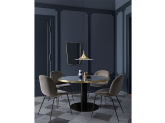 ビートル ダイニングチェア コニックベース フロントアップホルスタード