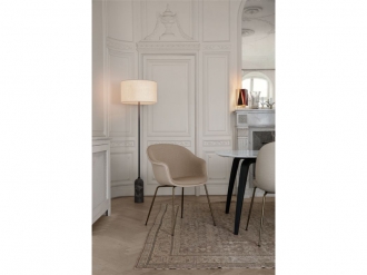 バット ダイニングチェア コニックベース フルアップホルスタード