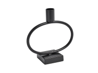 サークルキャンドルホルダー ブラック