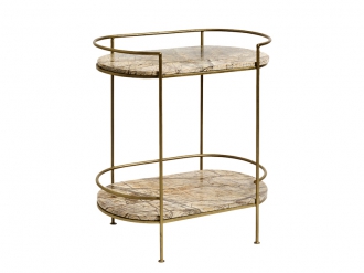 ジャングルオーバルサイドテーブル1