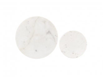 RD コースター ホワイトマーブル1