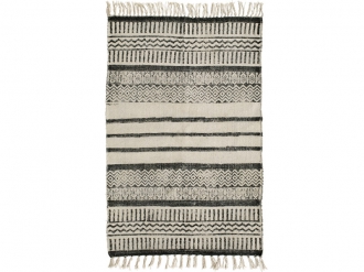 キャンバスラグ ストライプ1