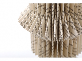 ORIGAMI アートオブジェ H.20 natural - B