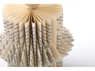 ORIGAMI アートオブジェ H.20 natural - B