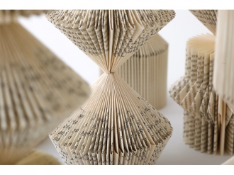 ORIGAMI アートオブジェ H.30 natural - B