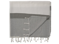 ハマムスパタオル ナローグレー