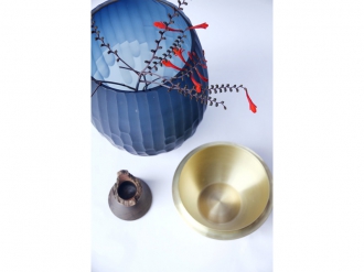 スカラプト ブルー and ブラス