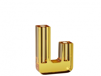 グラスシングルベース アンバー1