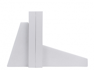 ホワイトマーブルブックエンド